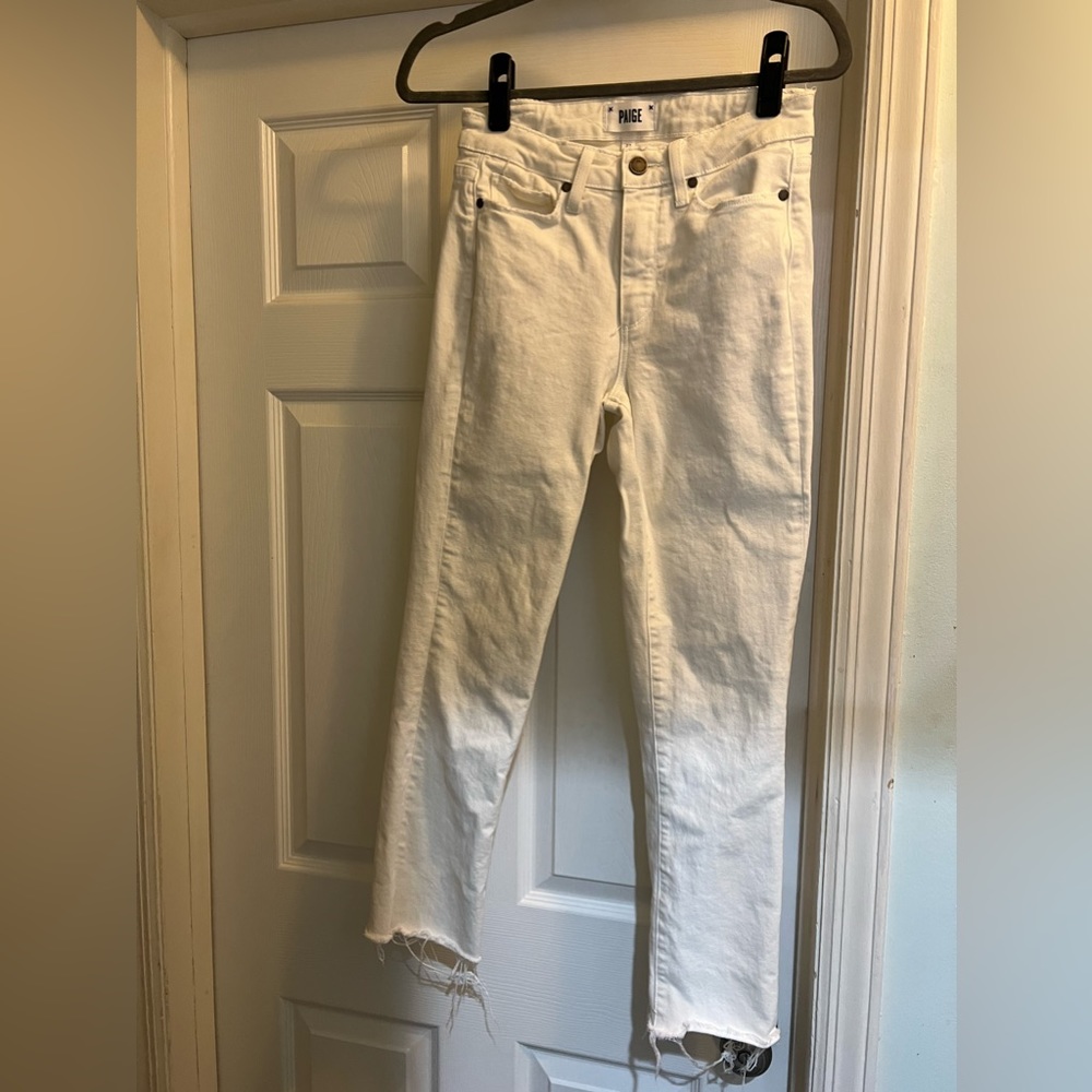 Paige Denim White Jeans